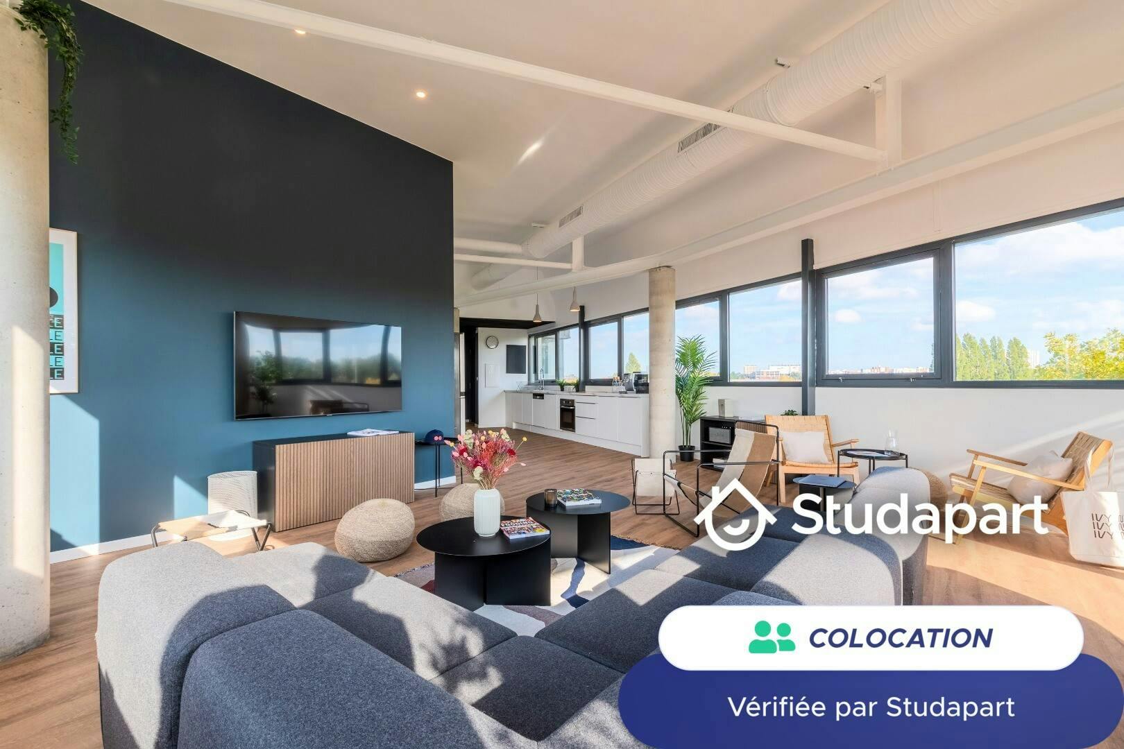 Chambre privée à louer pour 670 €/mois à Saint-André-lez-Lille, Rue de Lille