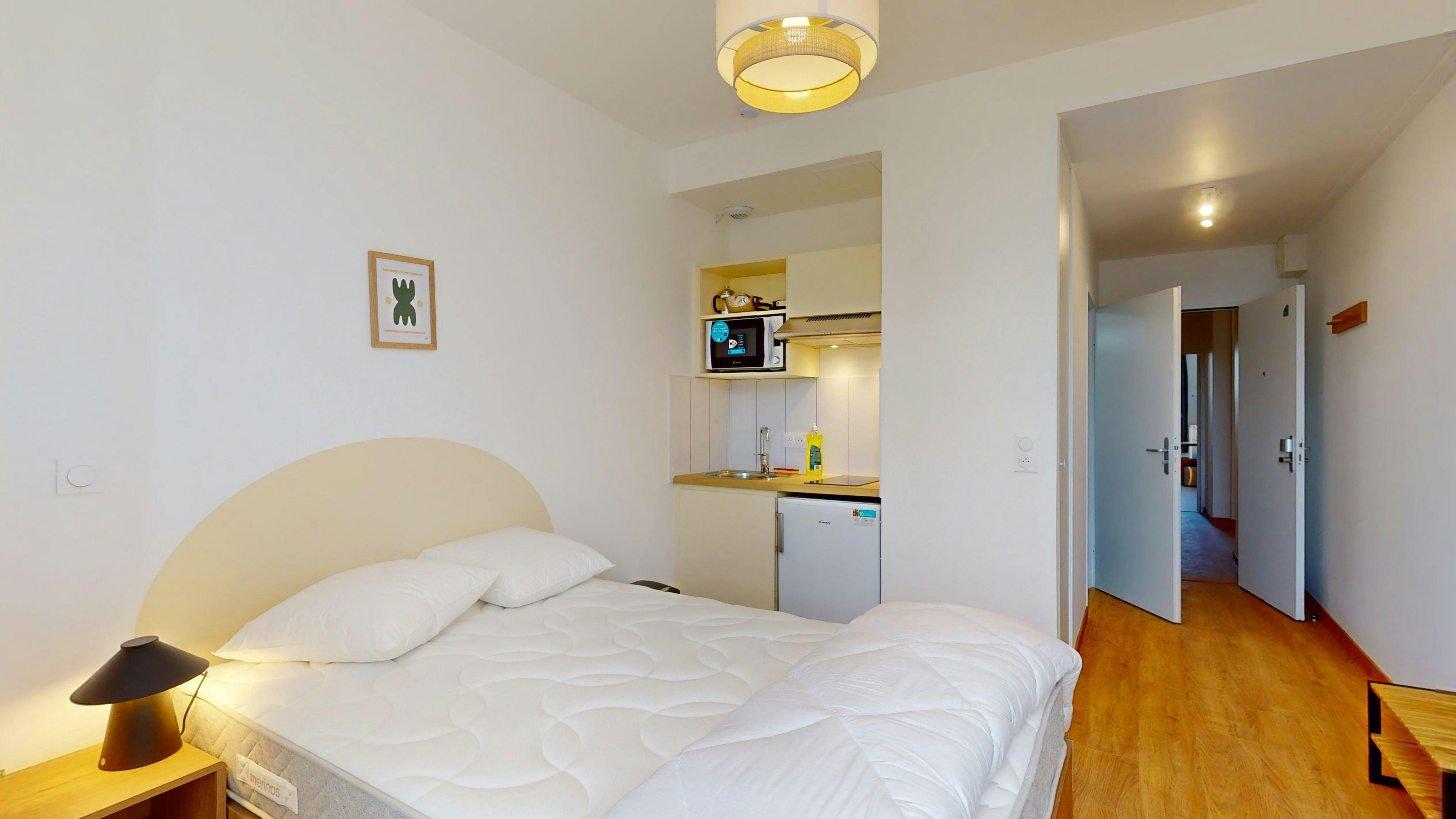 Apartment Cergy, 1 bed, 19m² — photo 116