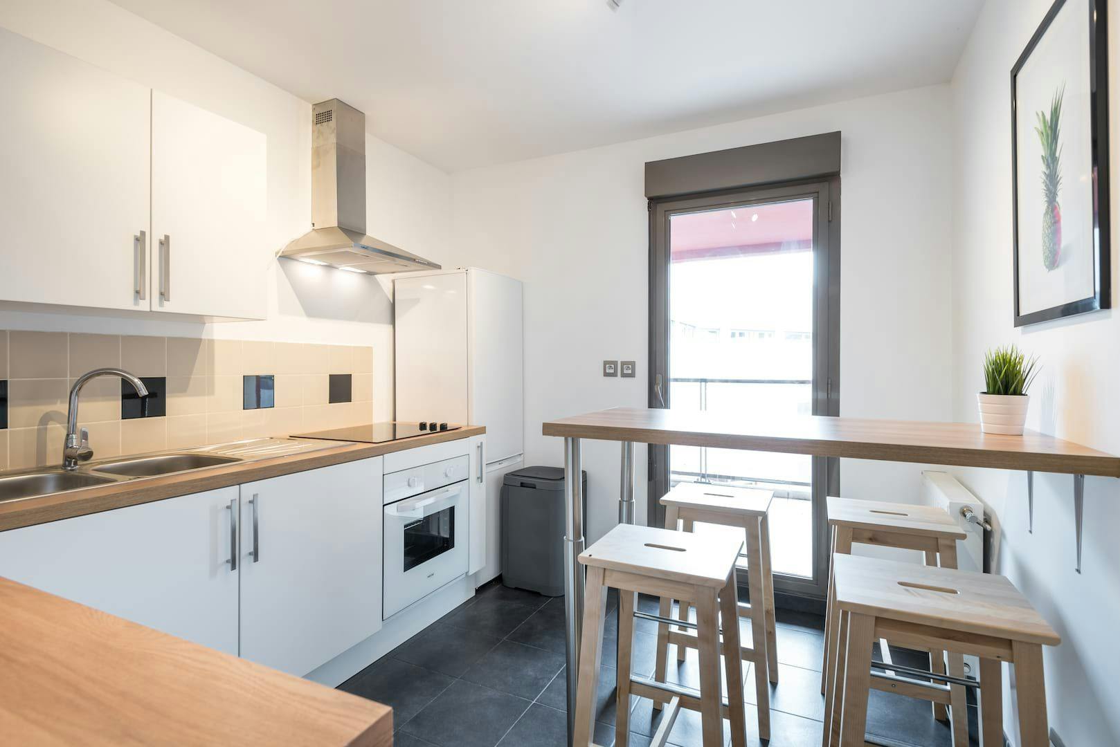 Apartment Lyon, 1 bed, 25m² — photo 1