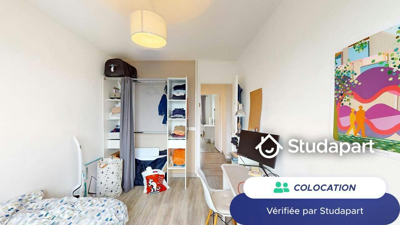 Private room for rent on Rue Chanzy, Lille - Vue 5