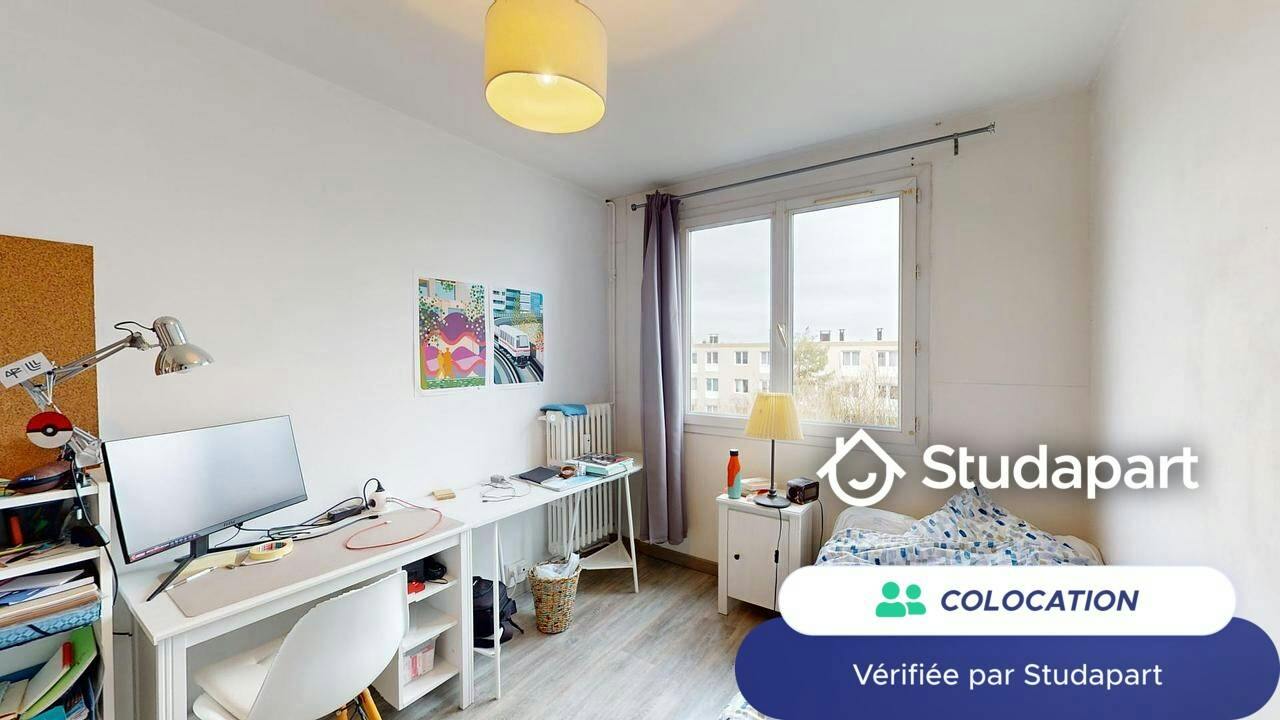 Private room for rent on Rue Chanzy, Lille - Vue 3