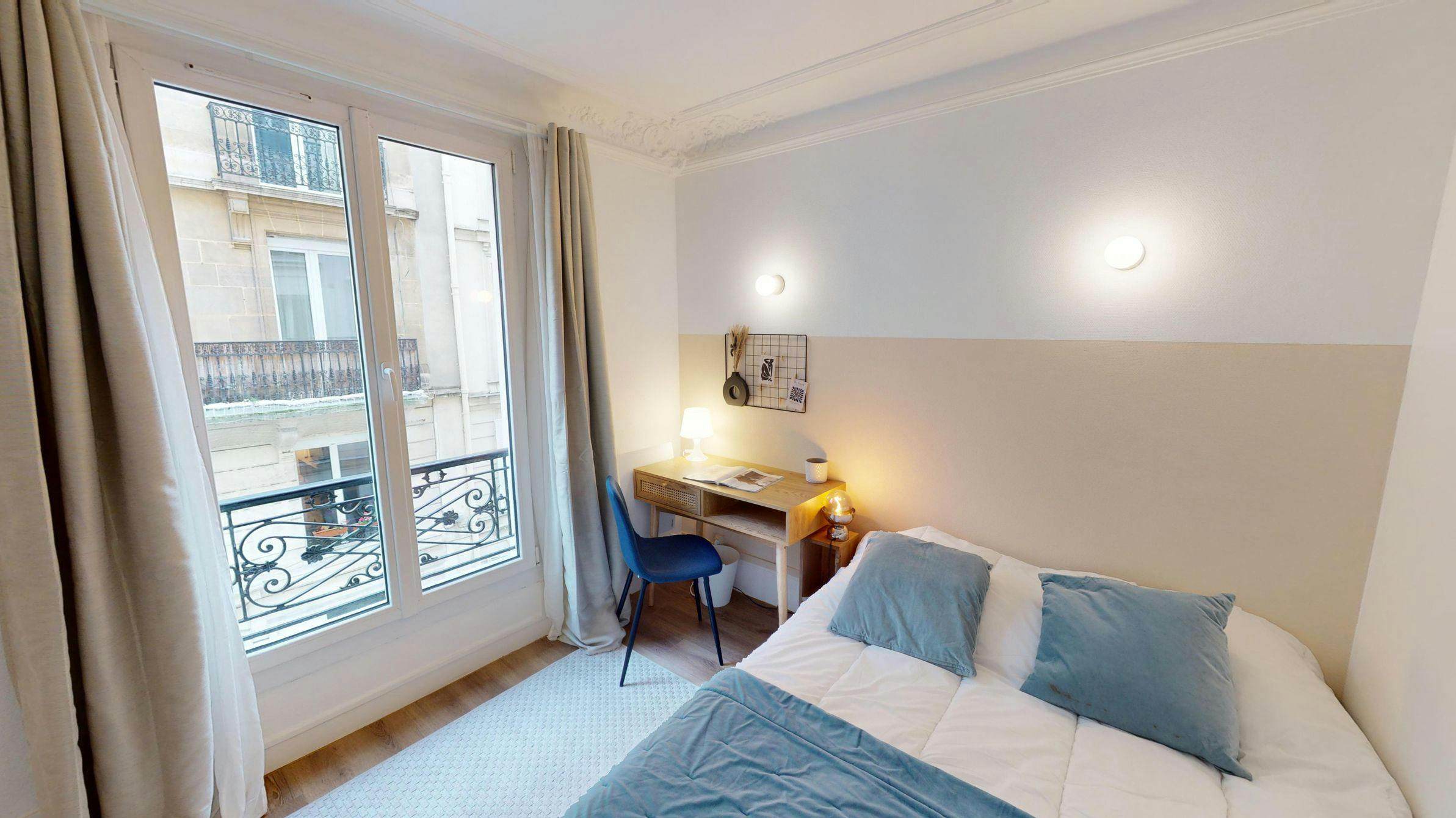 Apartment Paris, 1 bed, 9m² — photo 2