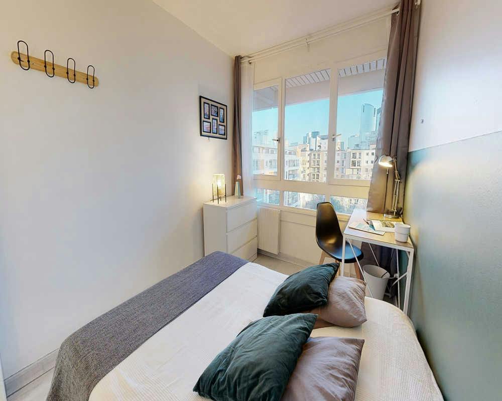 Private room for rent on Rue Salvador Allende, Paris - Vue 3