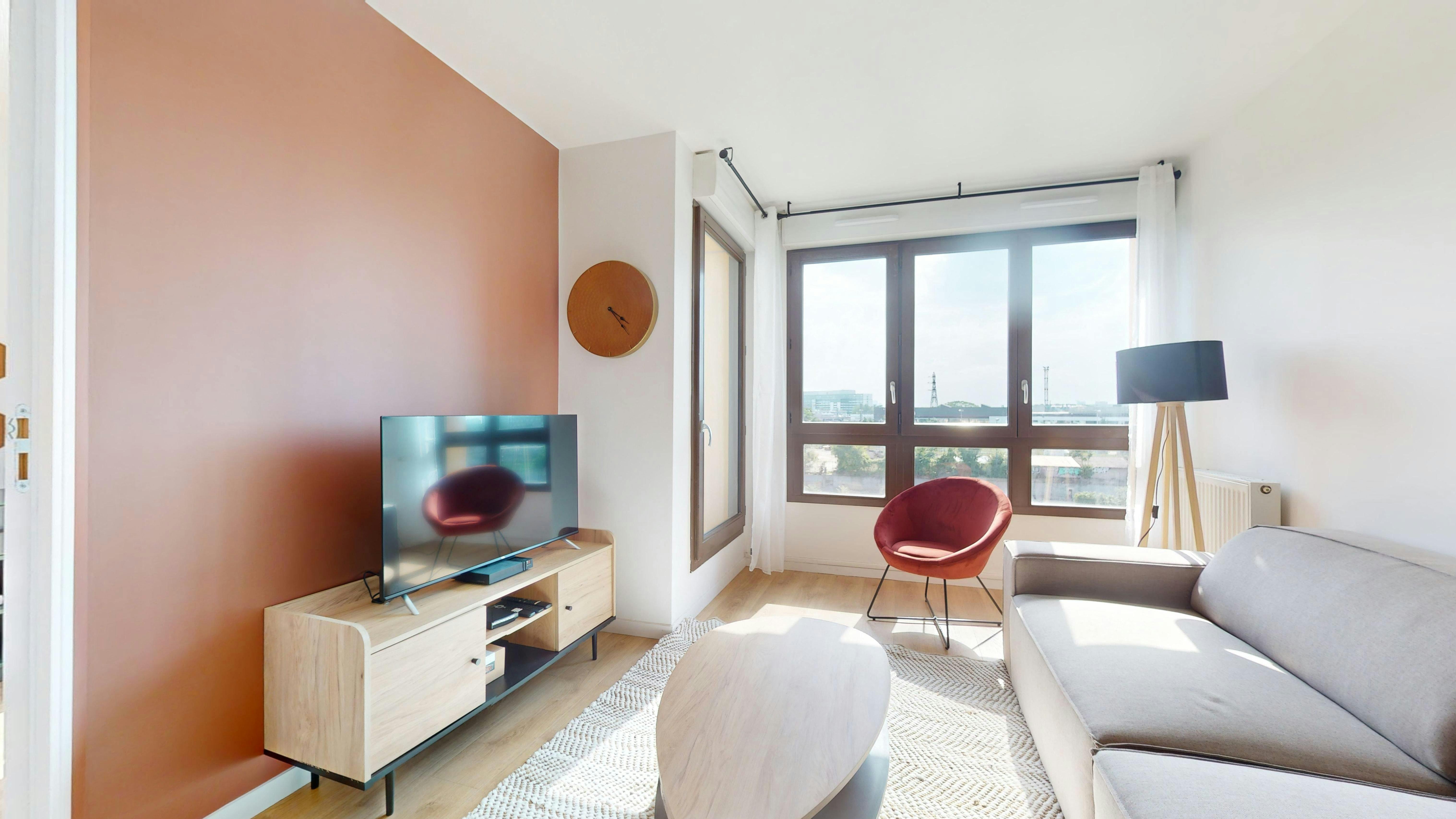 Apartment Saint-Denis, 1 bed, 13m² — photo 71