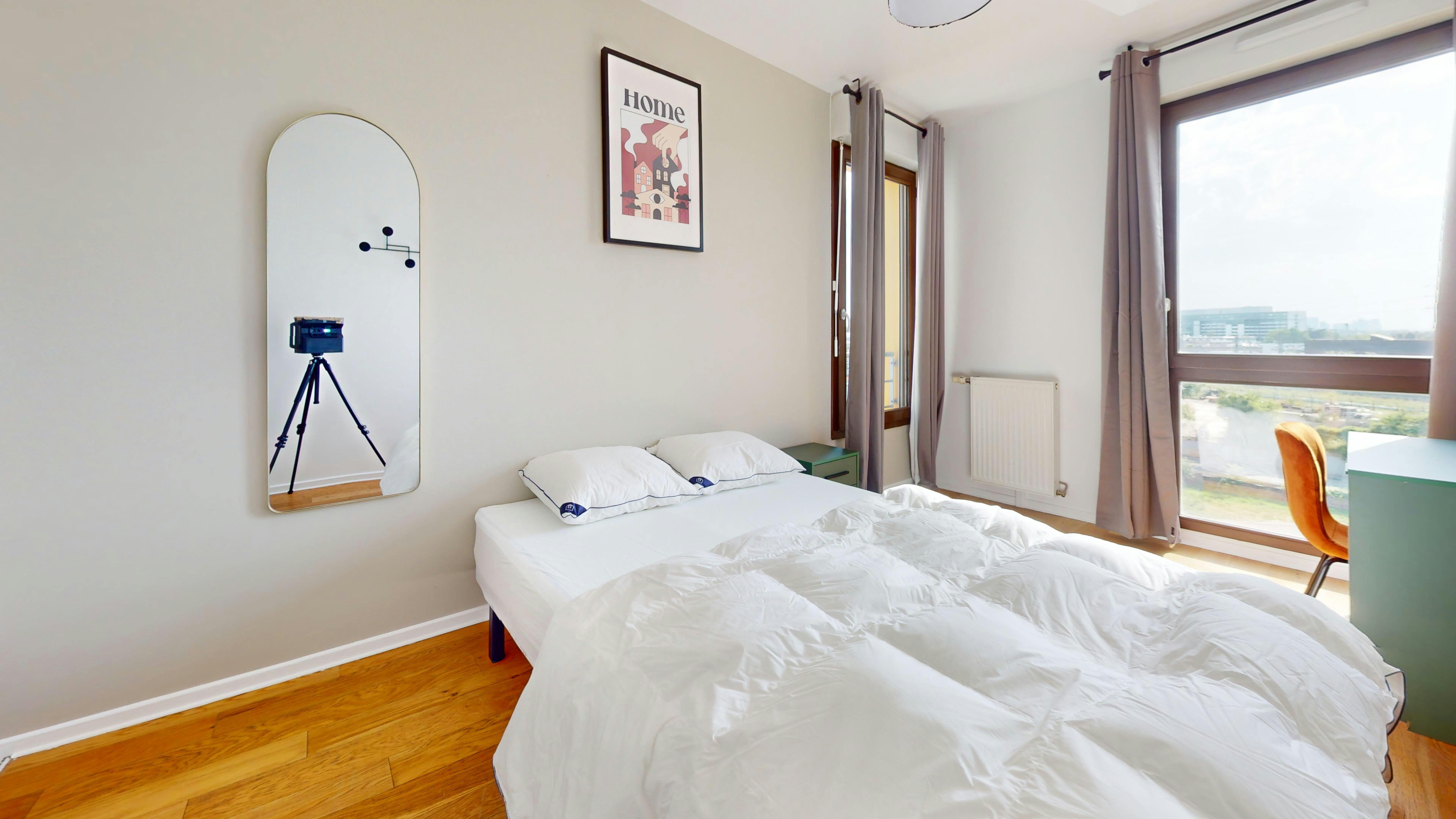 Apartment Saint-Denis, 1 bed, 13m² — photo 2