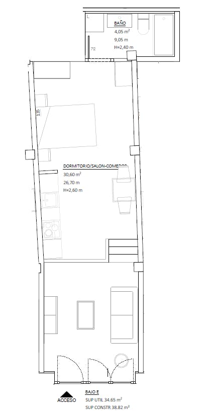 Apartment Madrid, 1 bed — photo 3