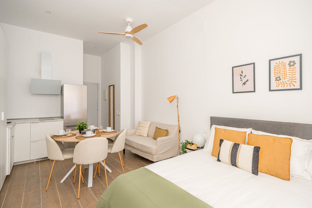 Apartment Madrid, 1 bed, 19m² — photo 1