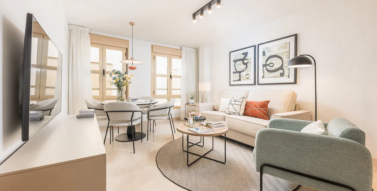1-Bedroom Apartment in Calle Granada, Málaga (1573739) ROOM