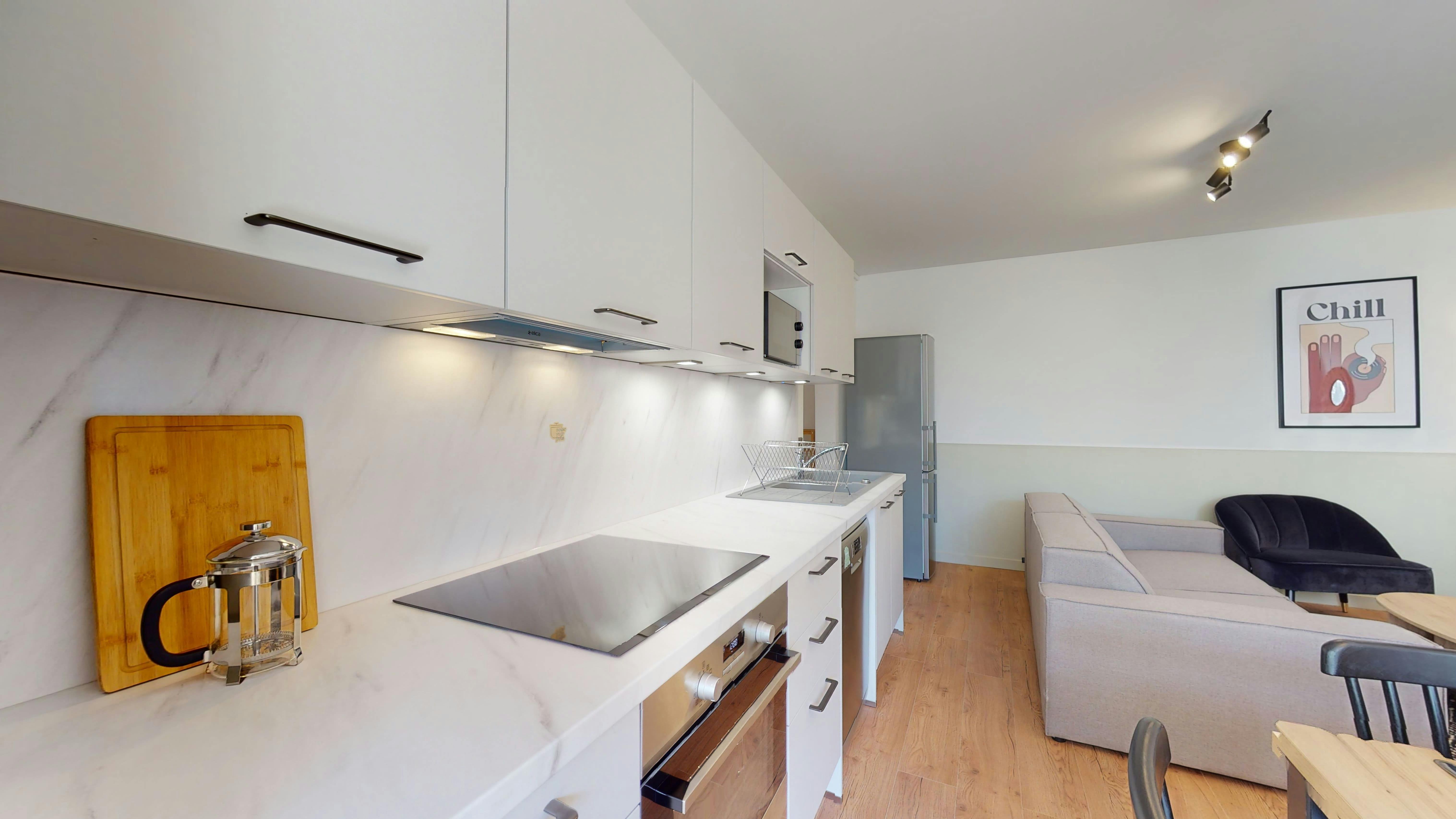 Apartment Asnières-Sur-Seine, 1 bed, 11m² — photo 1