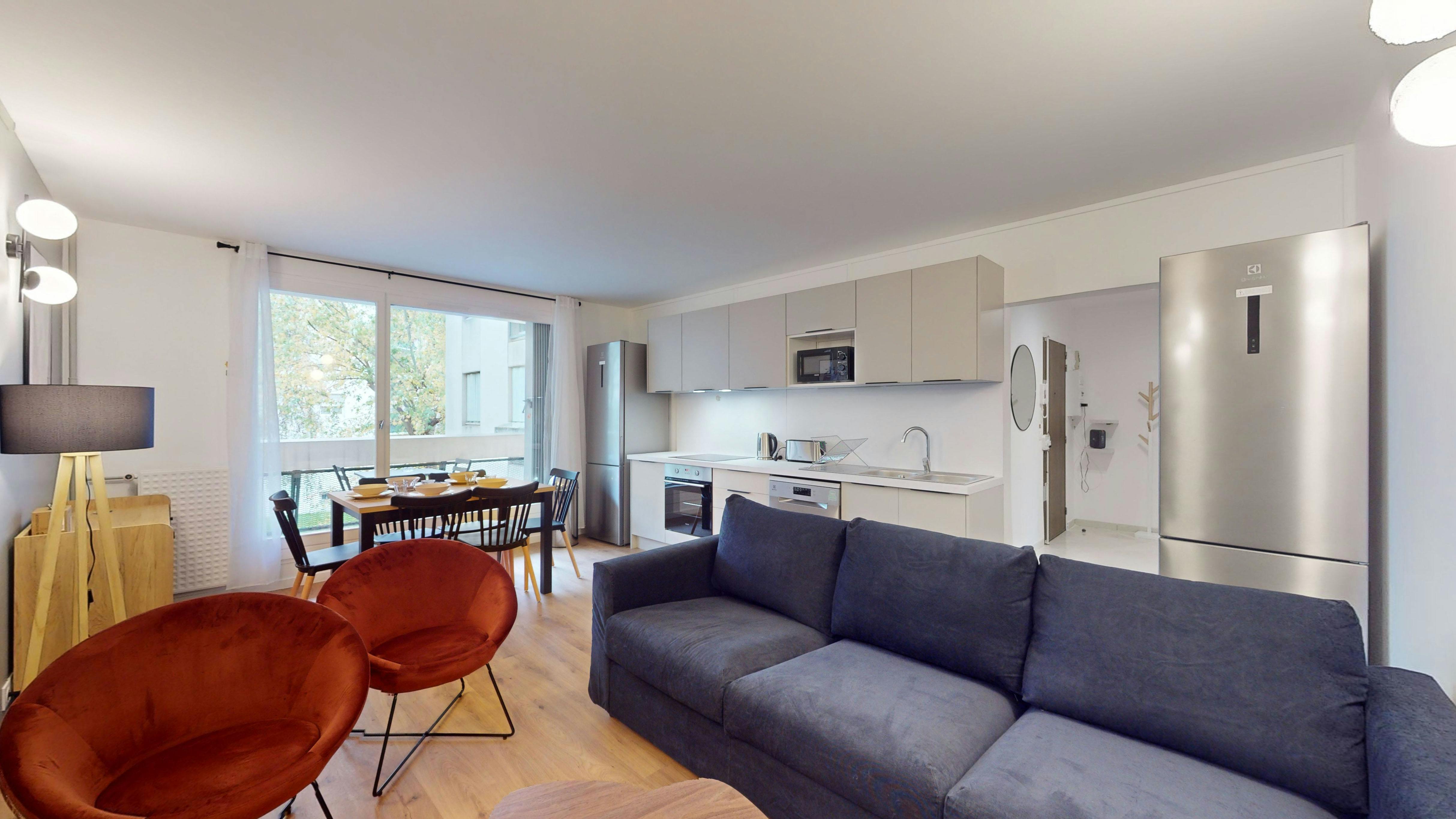 Apartment Asnières-Sur-Seine, 1 bed, 10m² — photo 48
