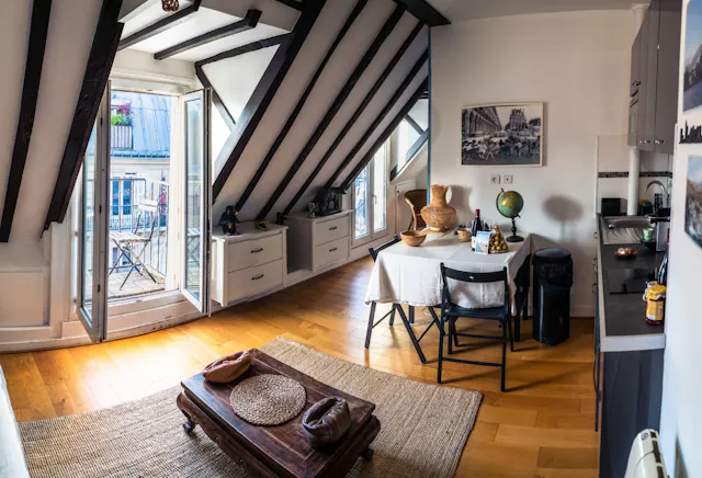 1-Bedroom Apartment in Rue Houdon, Paris (1574319) room image 90