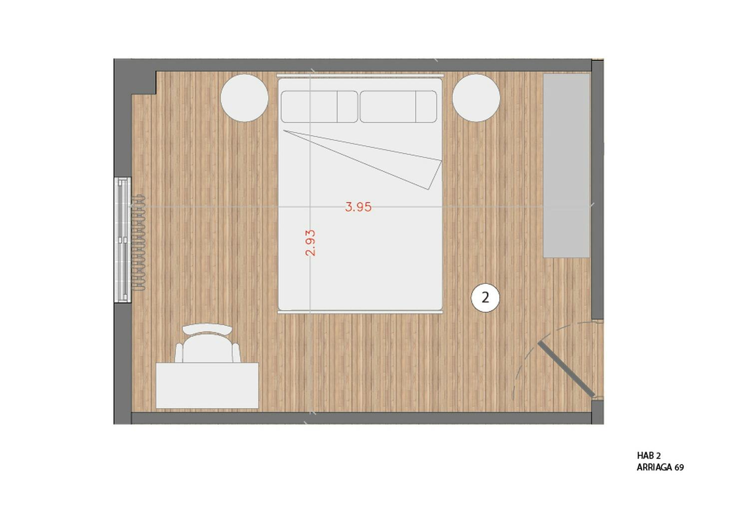 Apartment Madrid, 1 bed, 12m² — photo 19