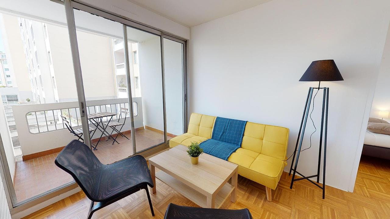 Apartment Lyon, 1 bed, 11m² — photo 3