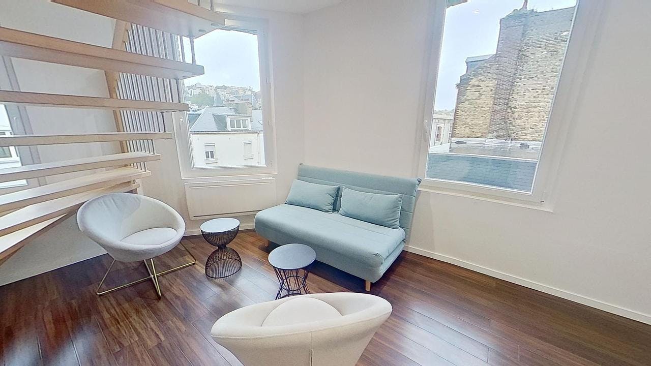 Apartment Le Havre, 1 bed, 12m² — photo 2