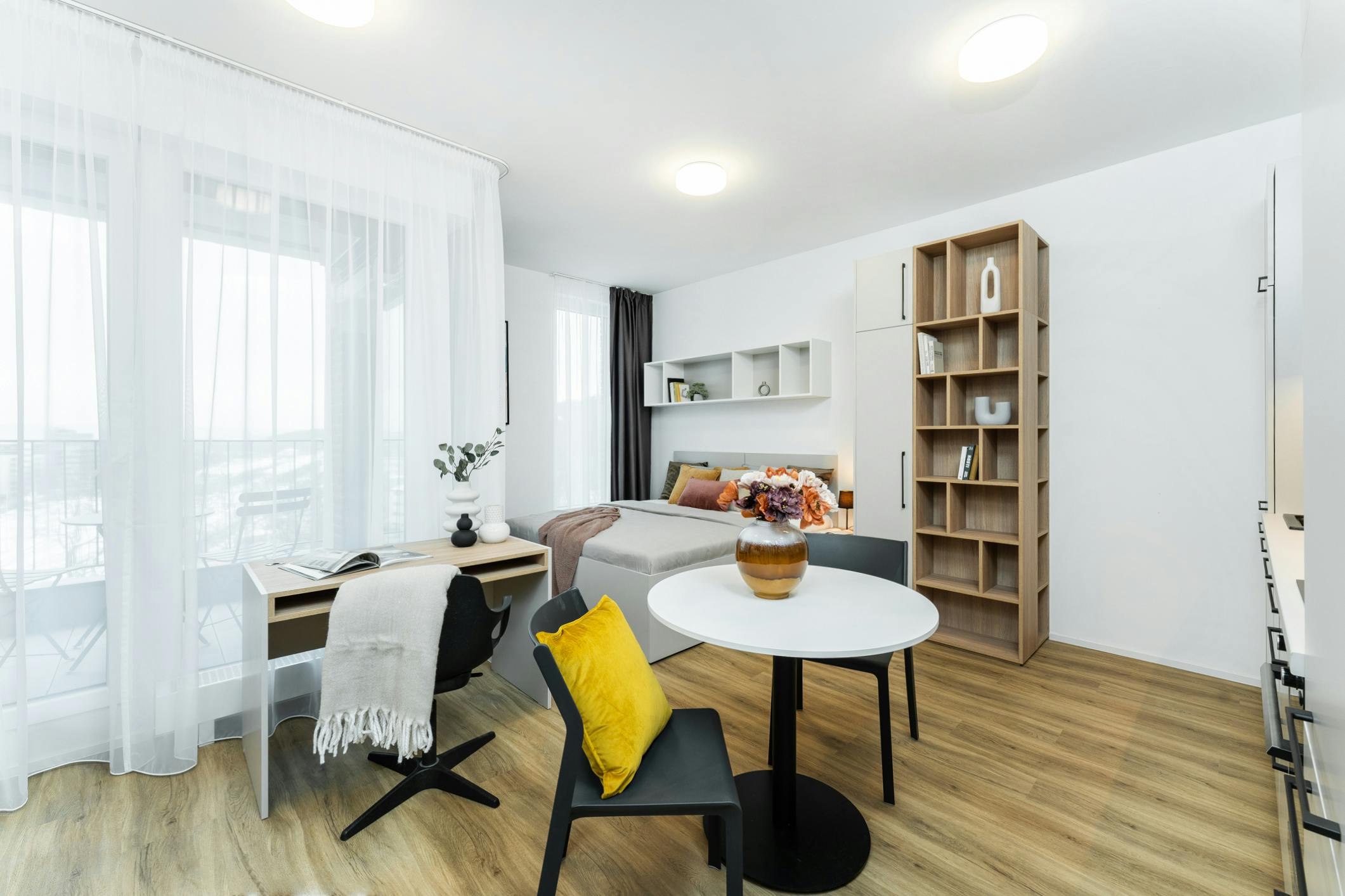 Studio for rent for €924 per month in Hlavní město Praha, Odkolkova
