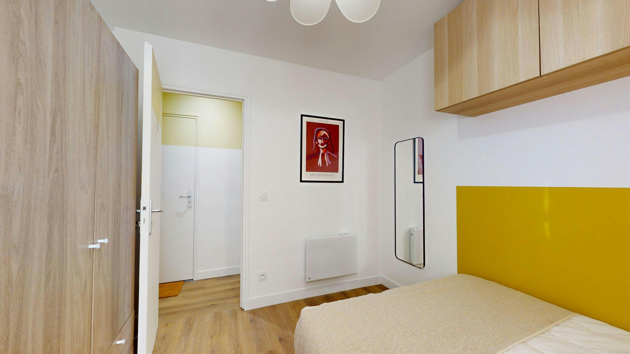 Private room for rent on Rue du Buisson Saint-Louis, Paris - Vue 3