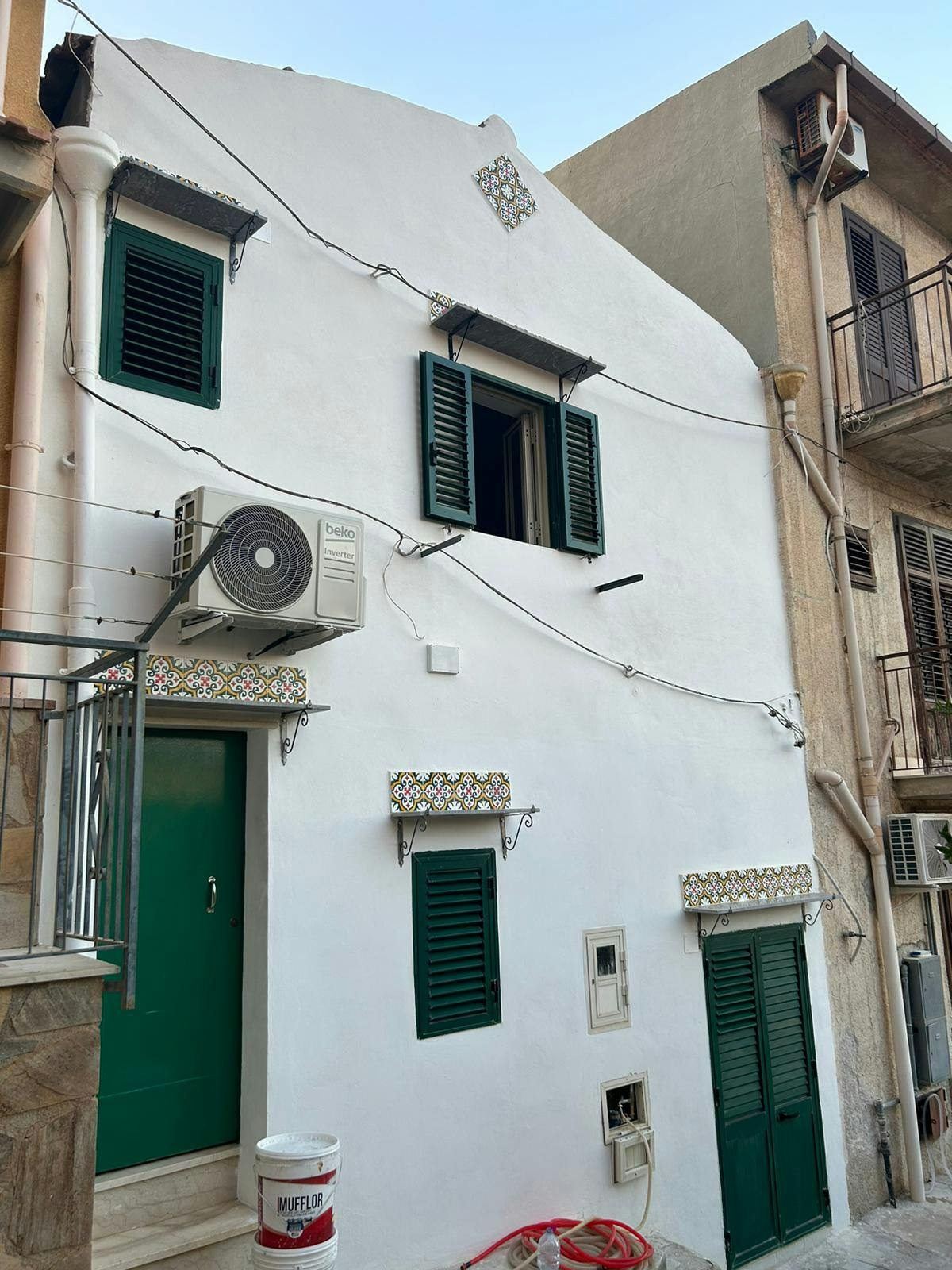 Maison à louer pour 400 €/mois à Trabia, Piazza Oliuzza