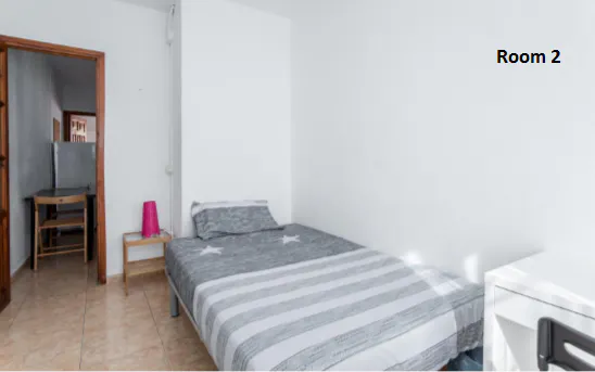 Private room in Carrer de Lancaster, Barcelona (1582126) room image 2