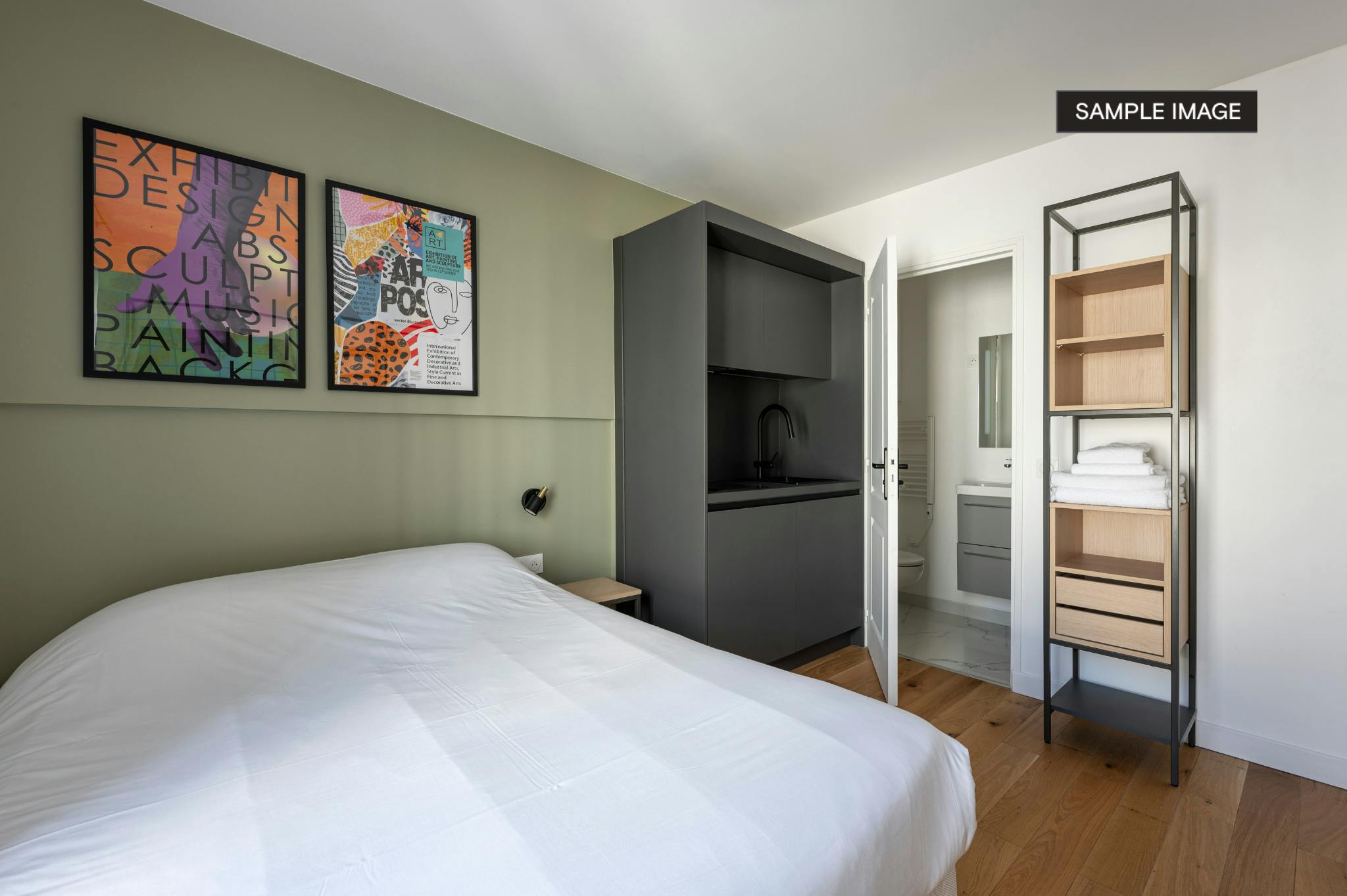 Apartment Montreuil, 1 bed, 11m² — photo 2
