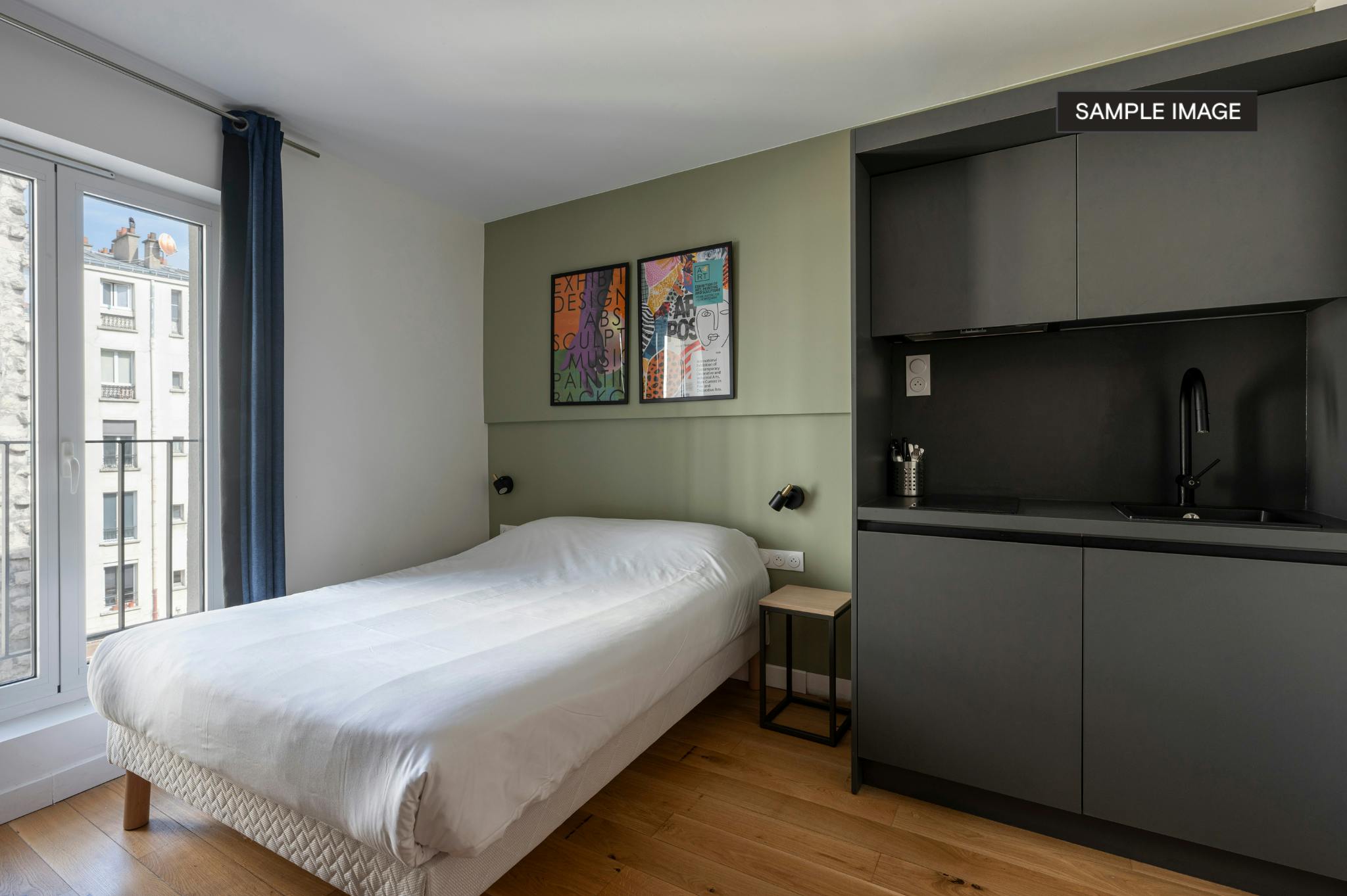 Apartment Montreuil, 1 bed, 11m² — photo 3