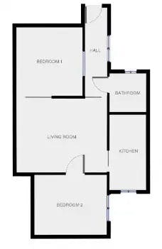 Apartment Barcelona, 1 bed, 9m² — photo 3