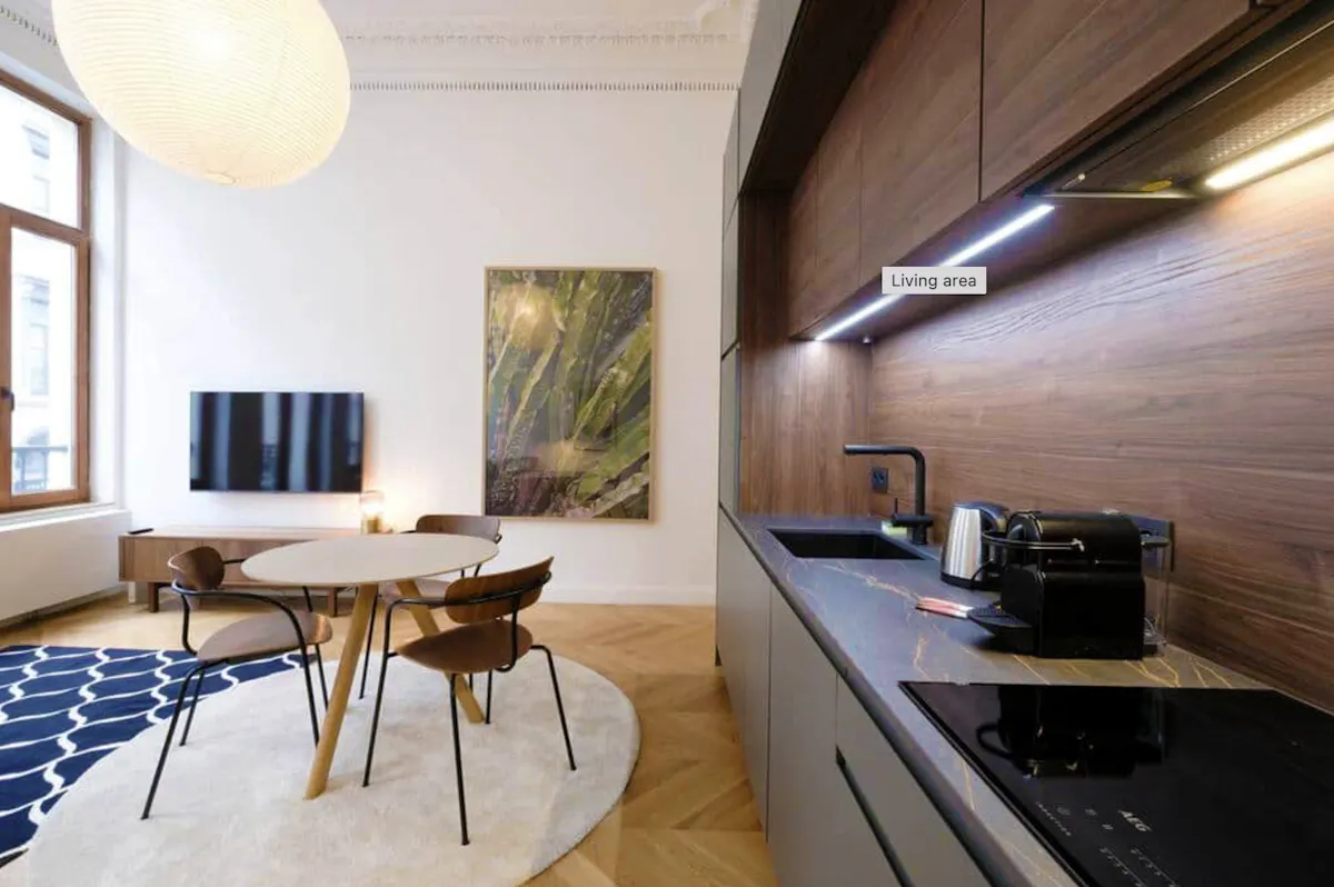 1-Bedroom Apartment in Rue Duquesnoy, Brussels (1582817) ROOM