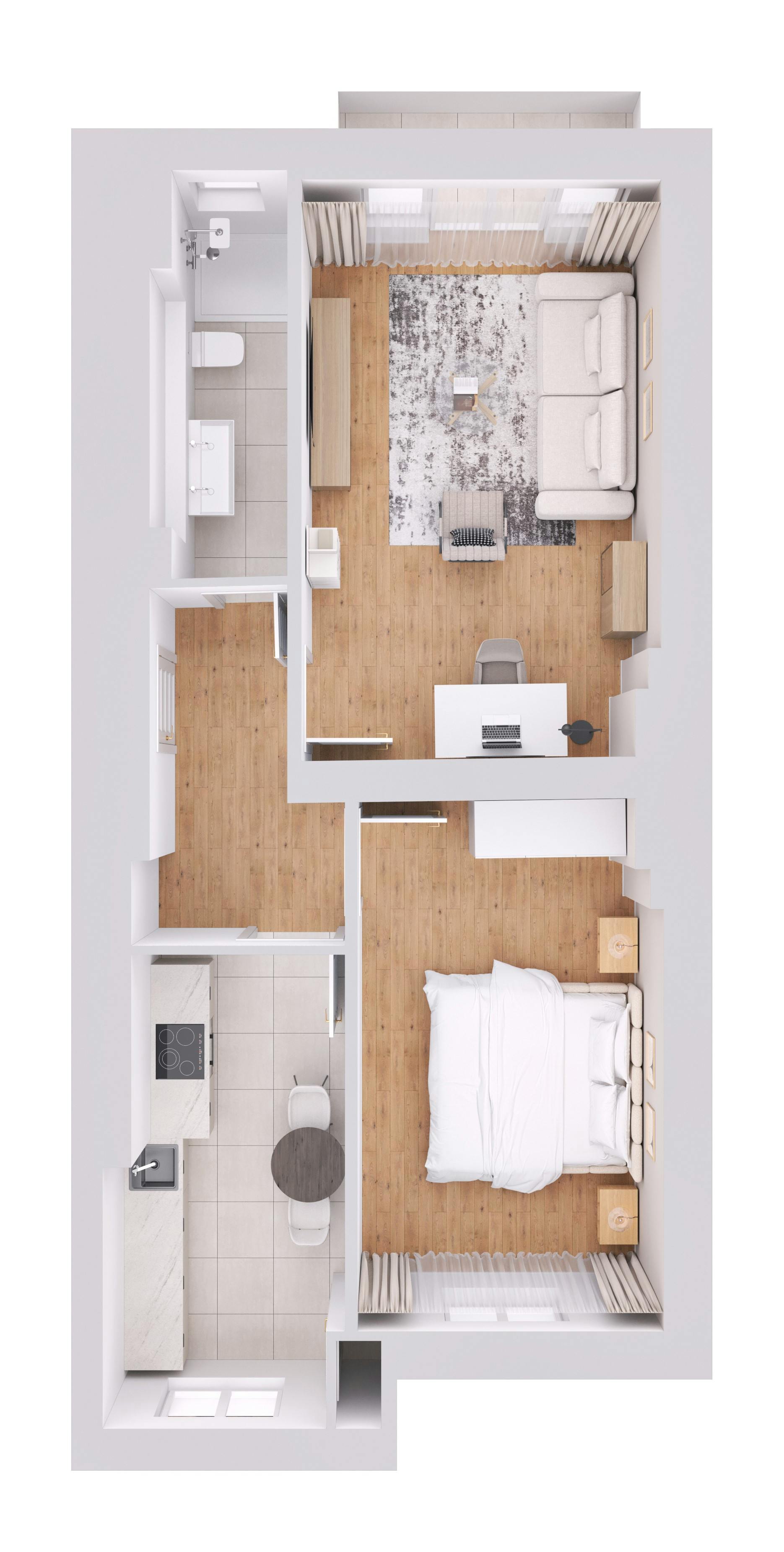 Apartment Berlin, 1 bed — photo 6
