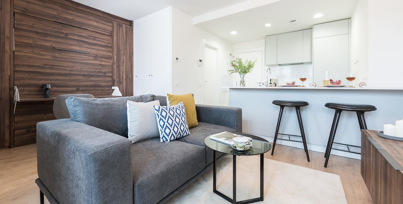 Studio para alugar por € 1.820 por mês em Madrid, Avenida José Antonio Corrales