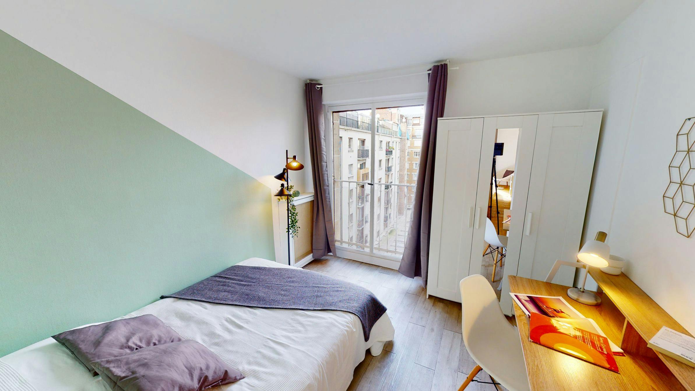 Apartment Paris, 1 bed, 10m² — photo 2