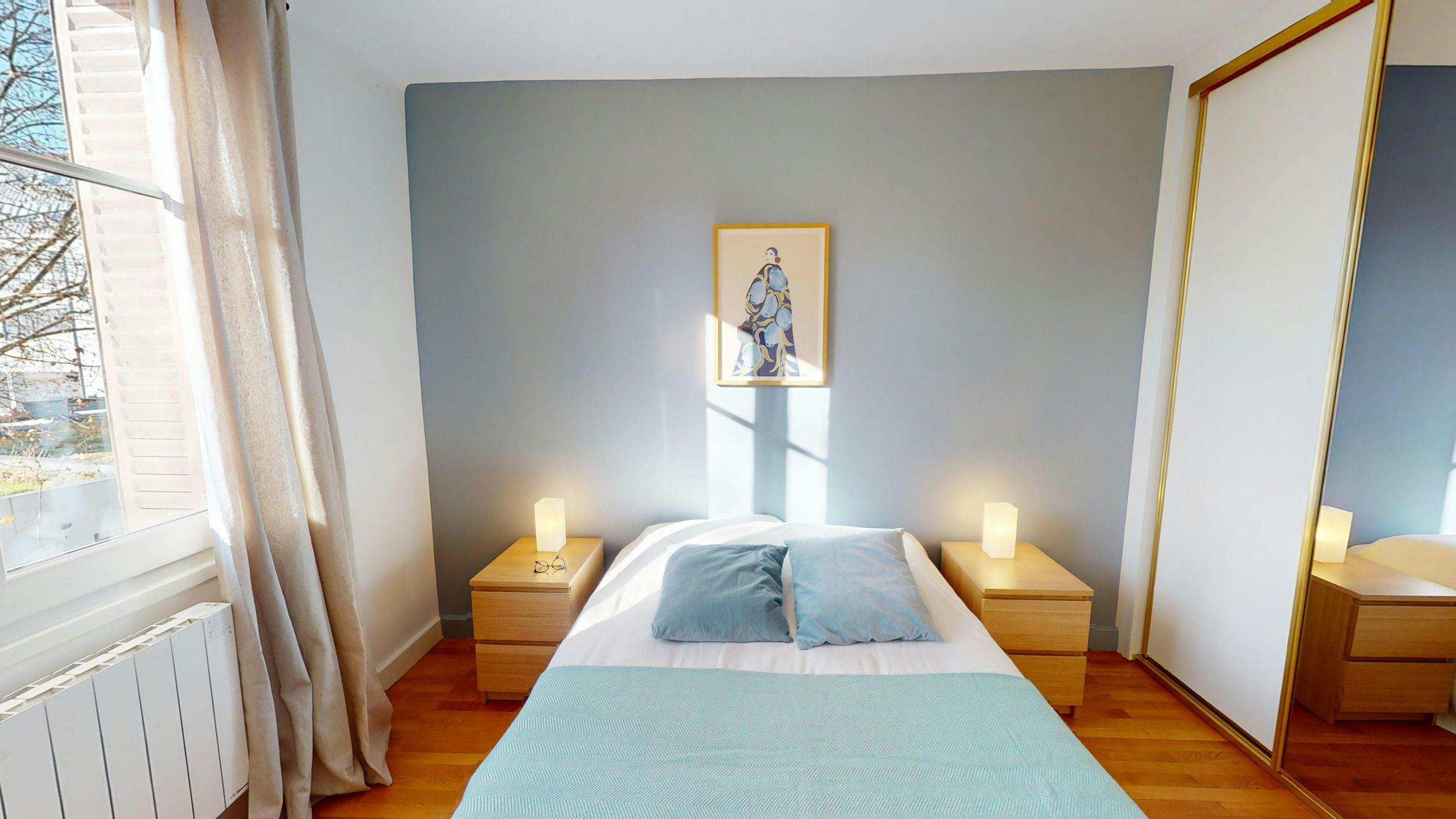 Apartment Lyon, 1 bed, 12m² — photo 4