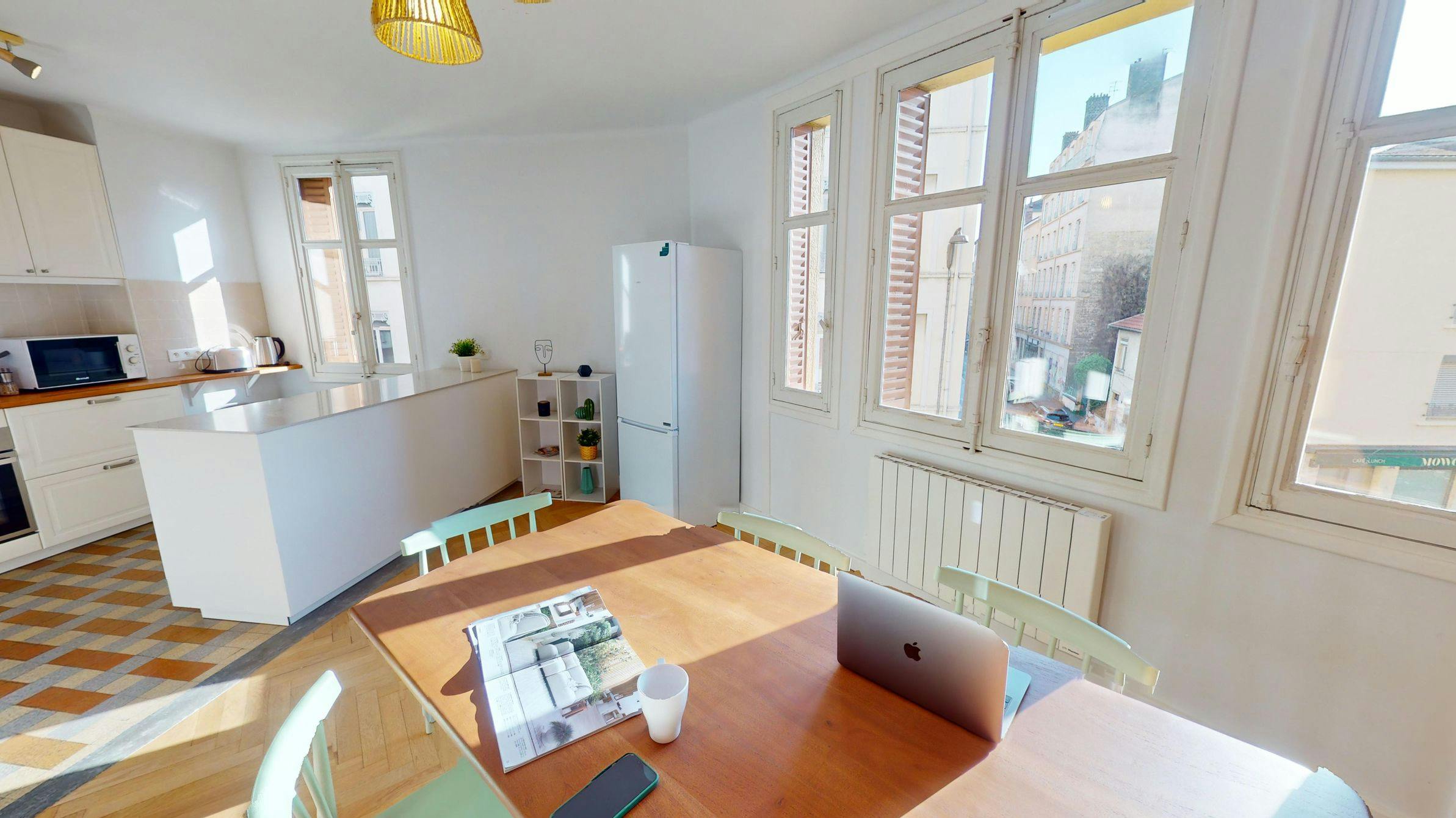 Apartment Lyon, 1 bed, 12m² — photo 3