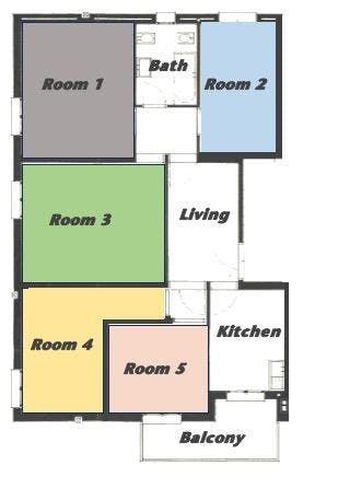 Single room Padova, 1 bed, 14m² — photo 3
