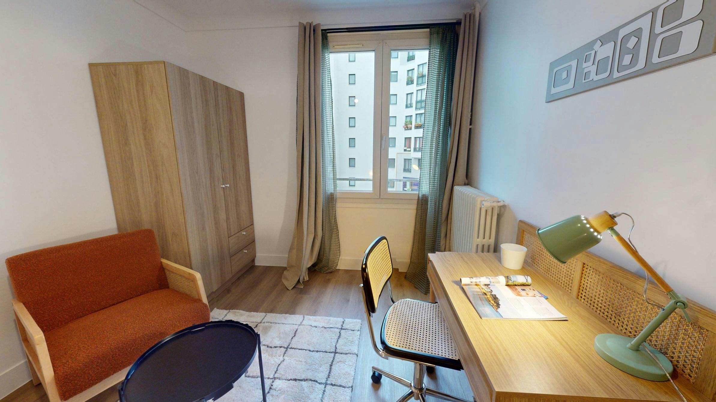 Private room for rent on Rue de Saussure, Paris - Vue 5