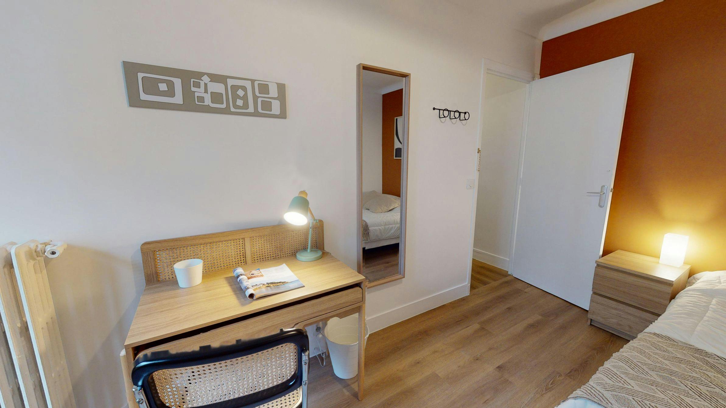 Private room for rent on Rue de Saussure, Paris - Vue 4