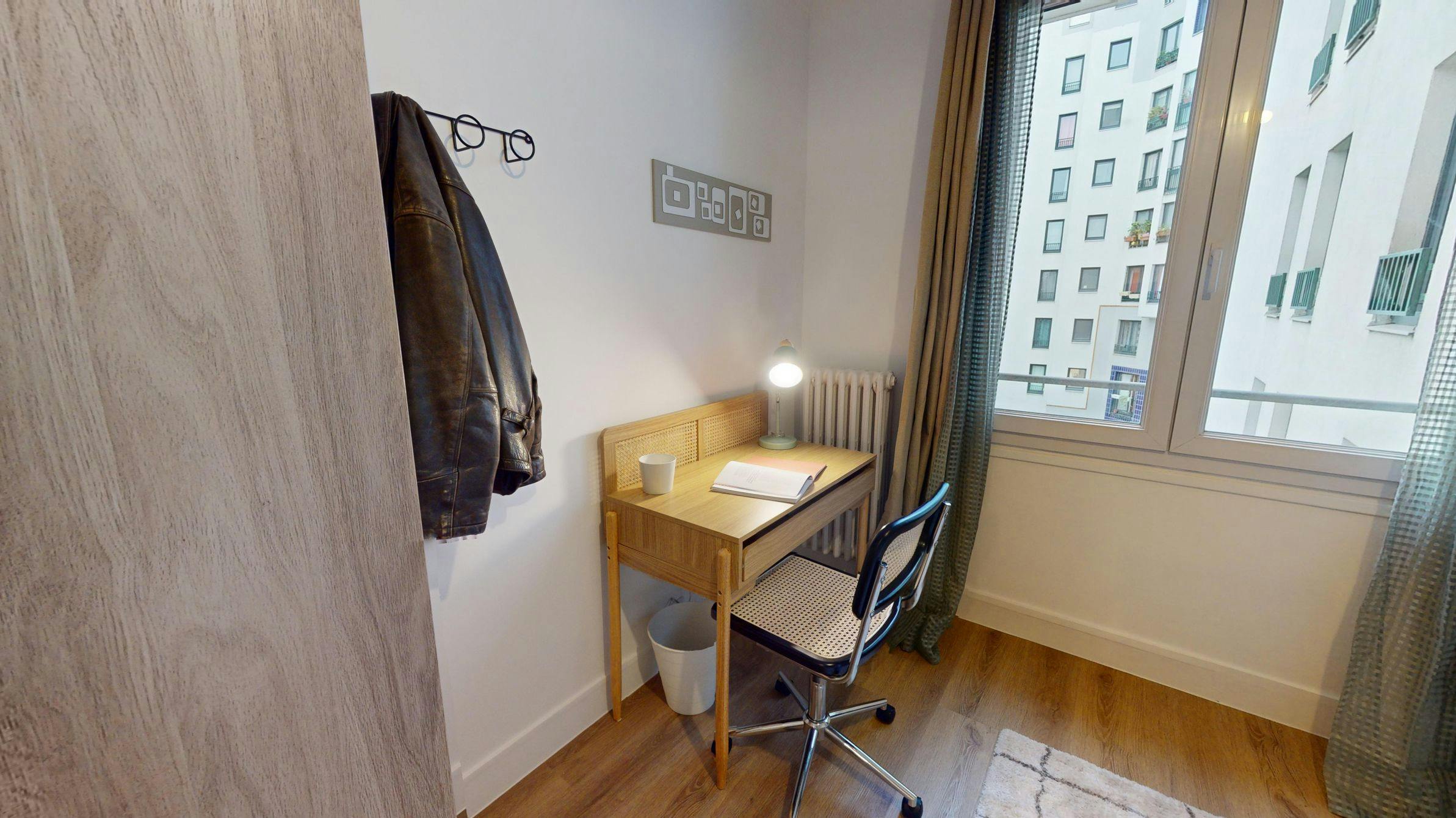 Single room Paris, 1 bed, 10m² — photo 2