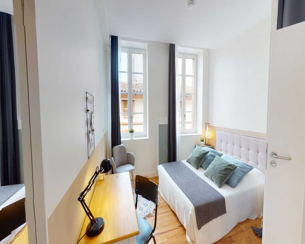 Single room Toulouse, 1 bed, 13m² — photo 15