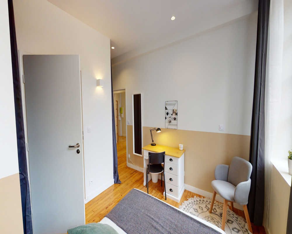 Single room Toulouse, 1 bed, 13m² — photo 11