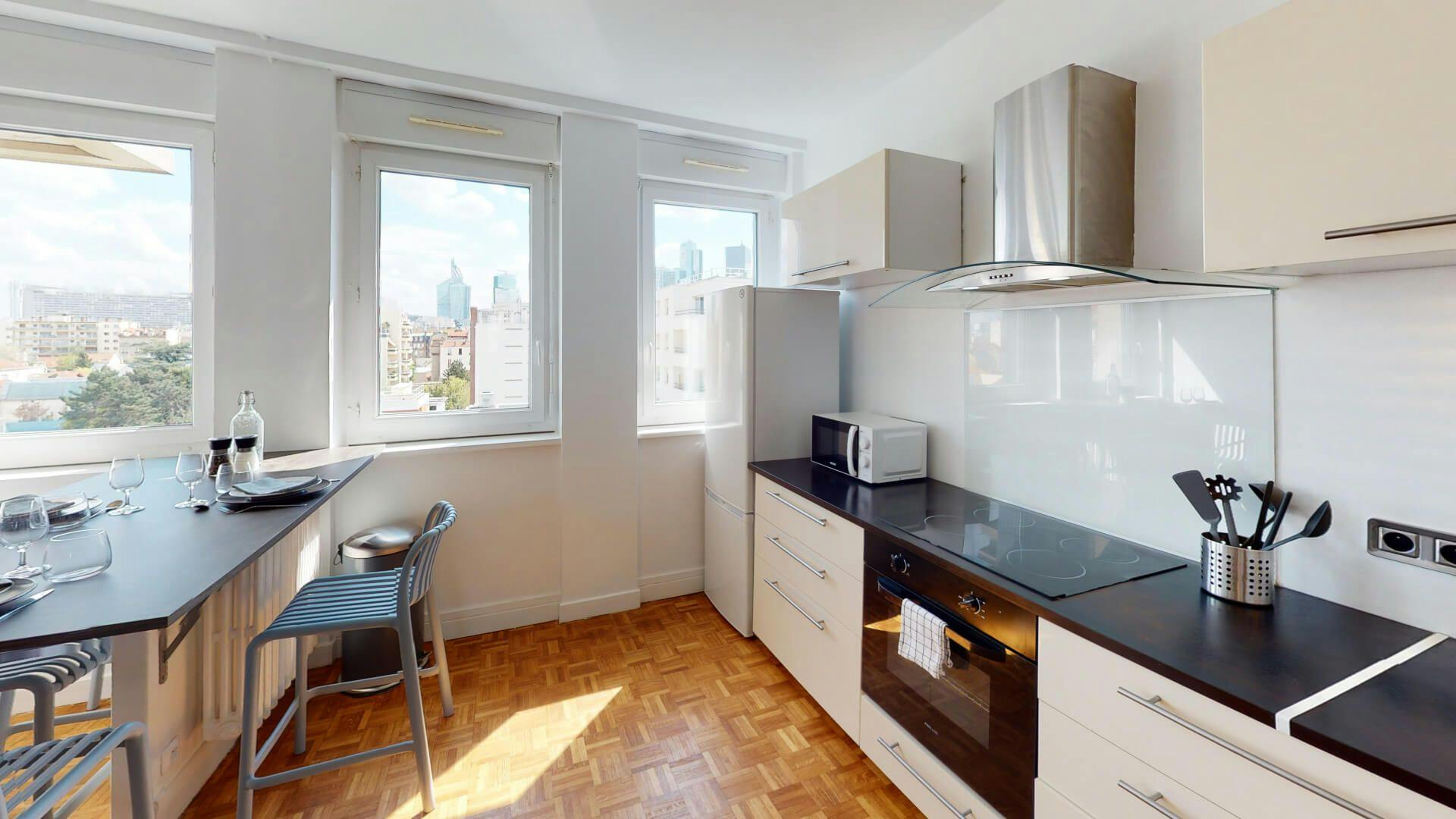 Apartment Courbevoie, 1 bed, 12m² — photo 3
