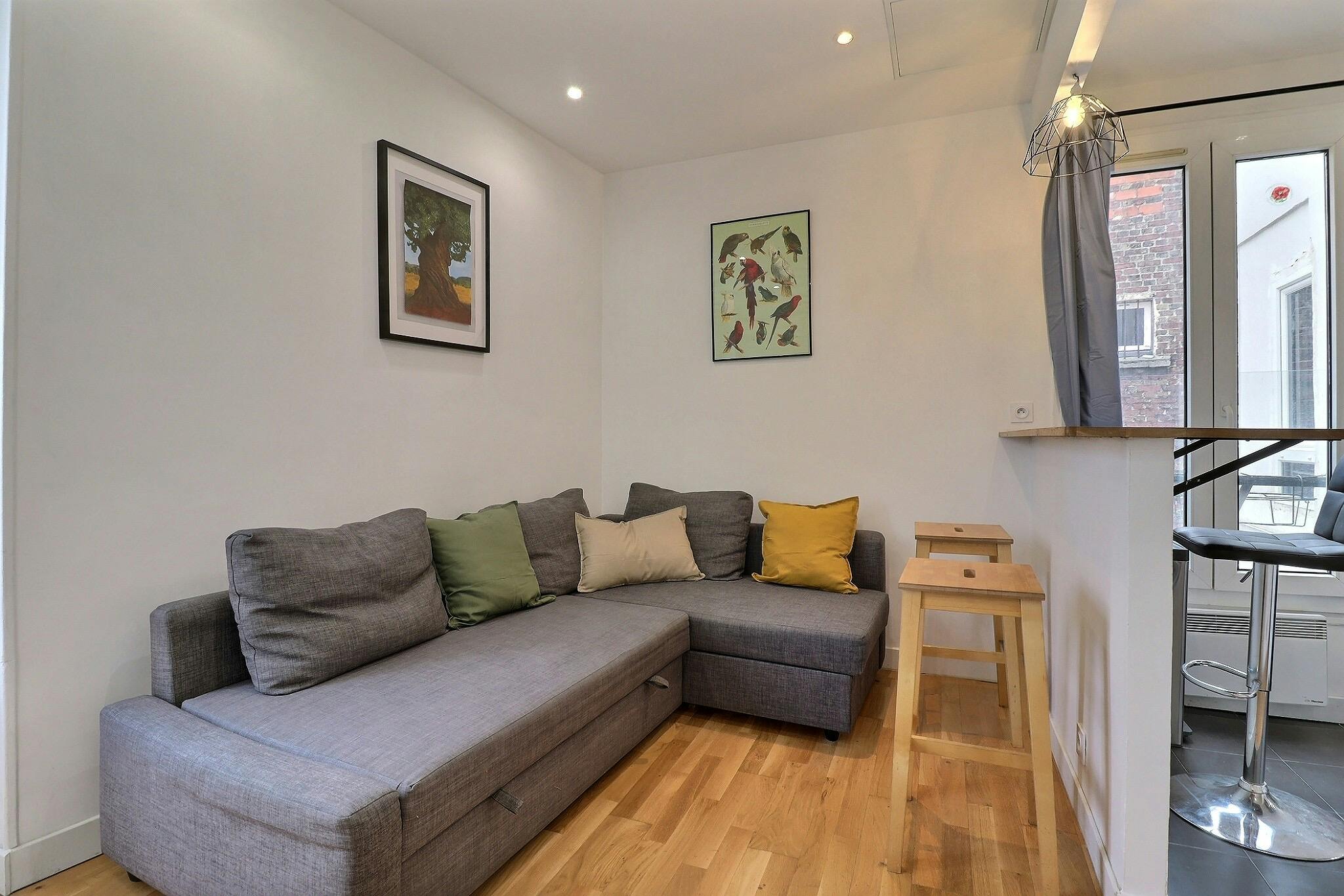 Estudio  en alquiler por 1188 € al mes en Paris, Rue Legendre