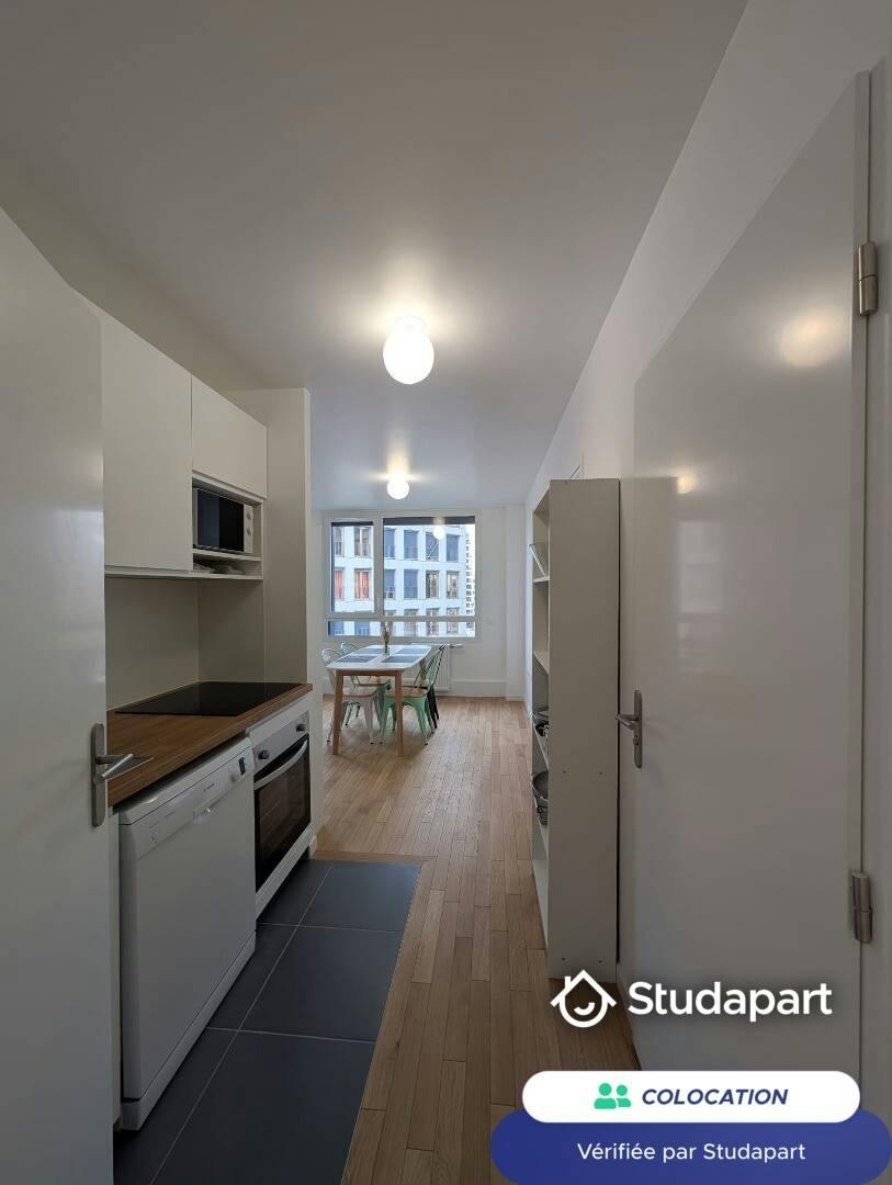 Private room for rent on Rue des Cheminots, Paris - Vue 5