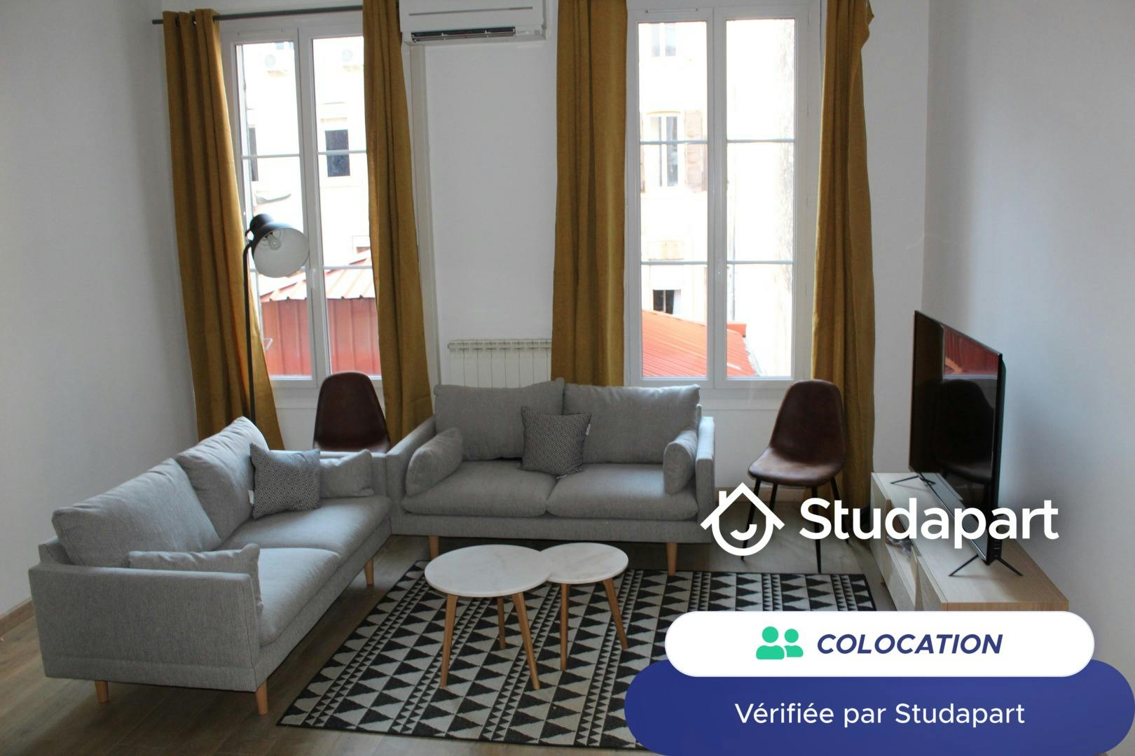 Private room for rent on Rue Montgrand, Marseille - Vue 4