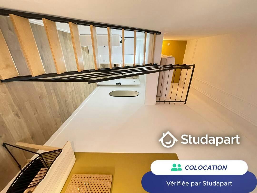 Private room for rent on Rue Lafayette, Marseille - Vue 5