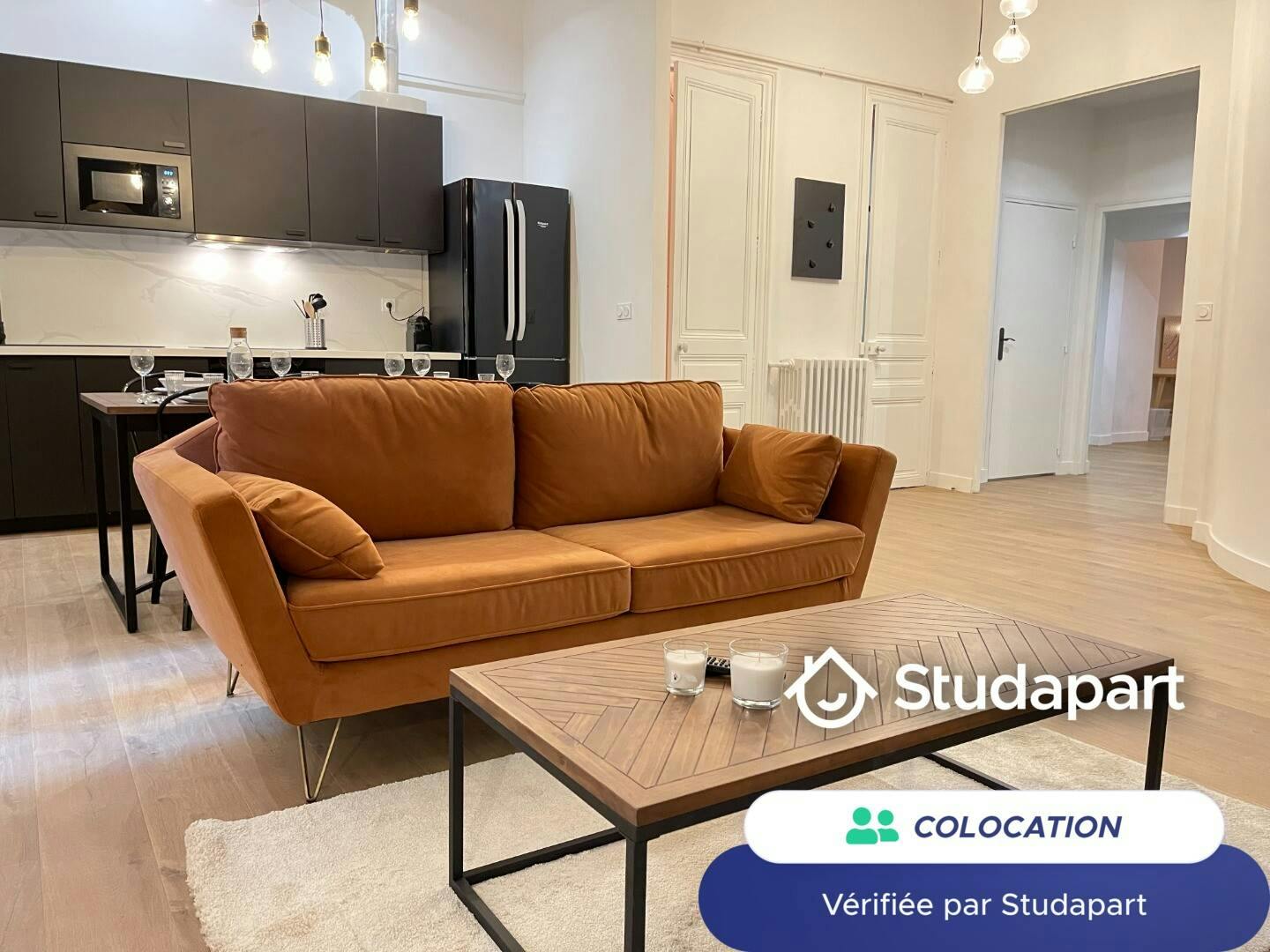 Private room for rent on Rue Lafayette, Marseille - Vue 4