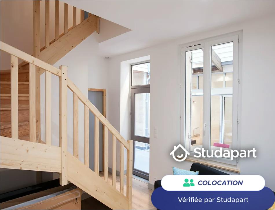 Private room for rent on Rue Huguerie, Bordeaux - Vue 5