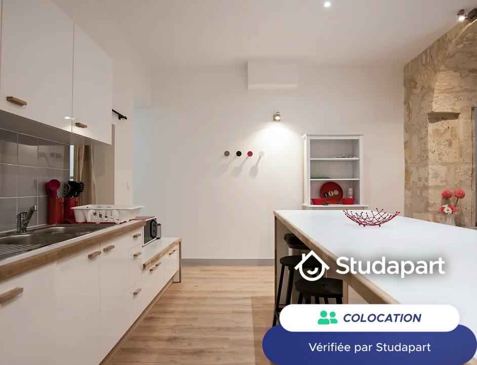 Private room for rent on Rue Huguerie, Bordeaux - Vue 3