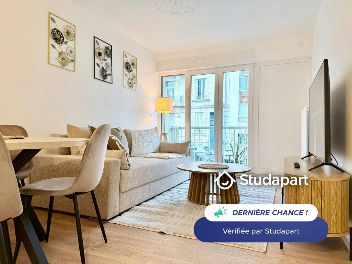 房源 正在以 €950 的月租出租，其位于 Nancy, Avenue de la Garenne