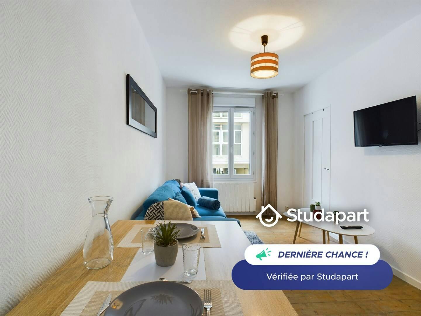 Apartment for rent for €595 per month in Le Havre, Rue du Général Sarrail