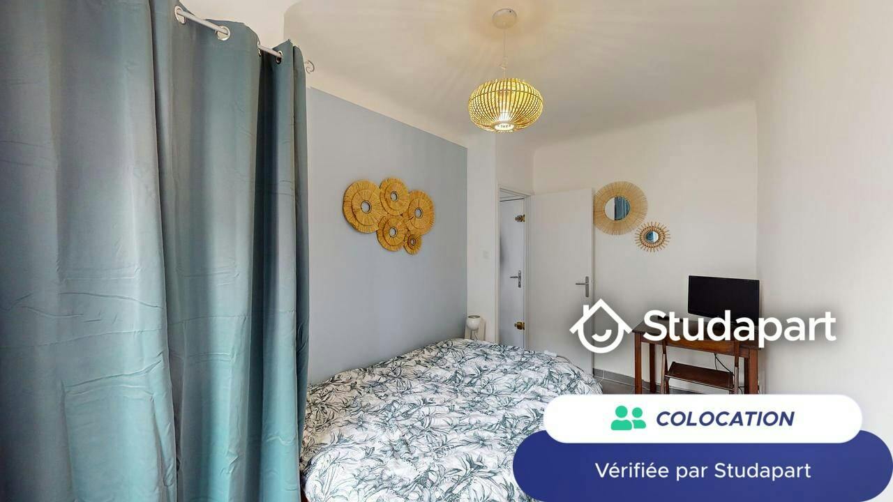 Private room for rent on Rue Balthazar-Dieudé, Marseille - Vue 5