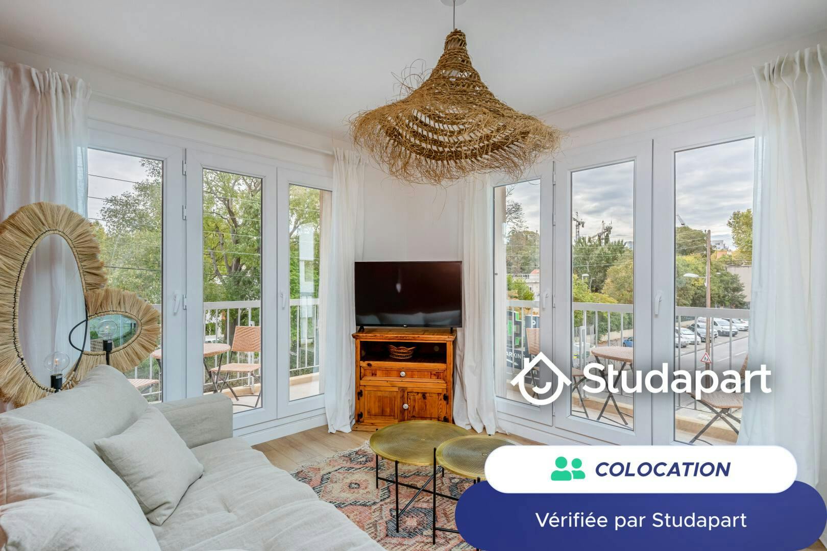 Private room for rent on Place du Docteur Vauthier, Marseille – pohled 3