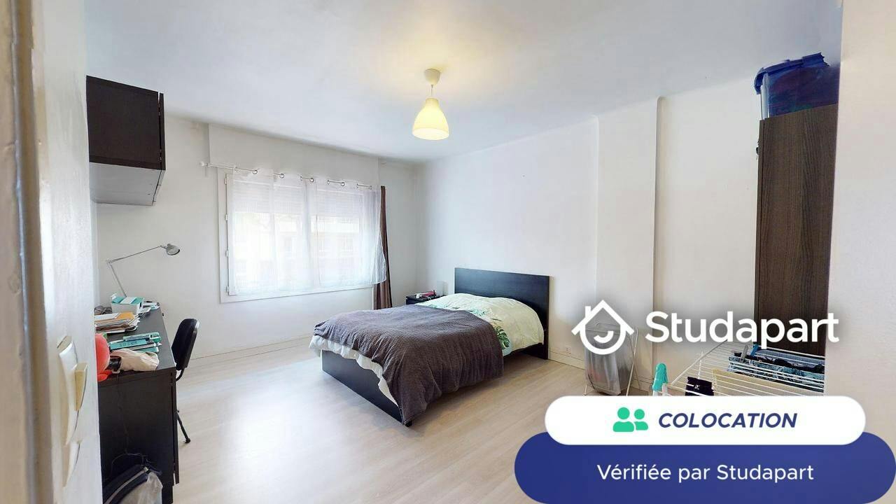Private room for rent on Boulevard Jeanne d'Arc, Marseille - Vue 4